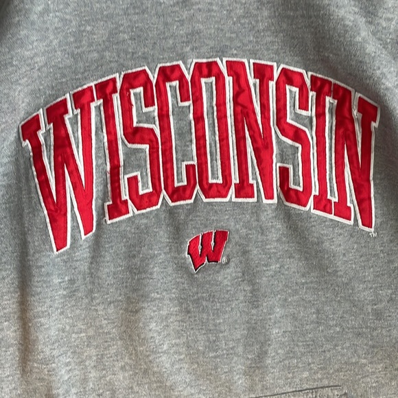VINTAGE HOODIE WISCONSIN XL - Picture 3 of 4